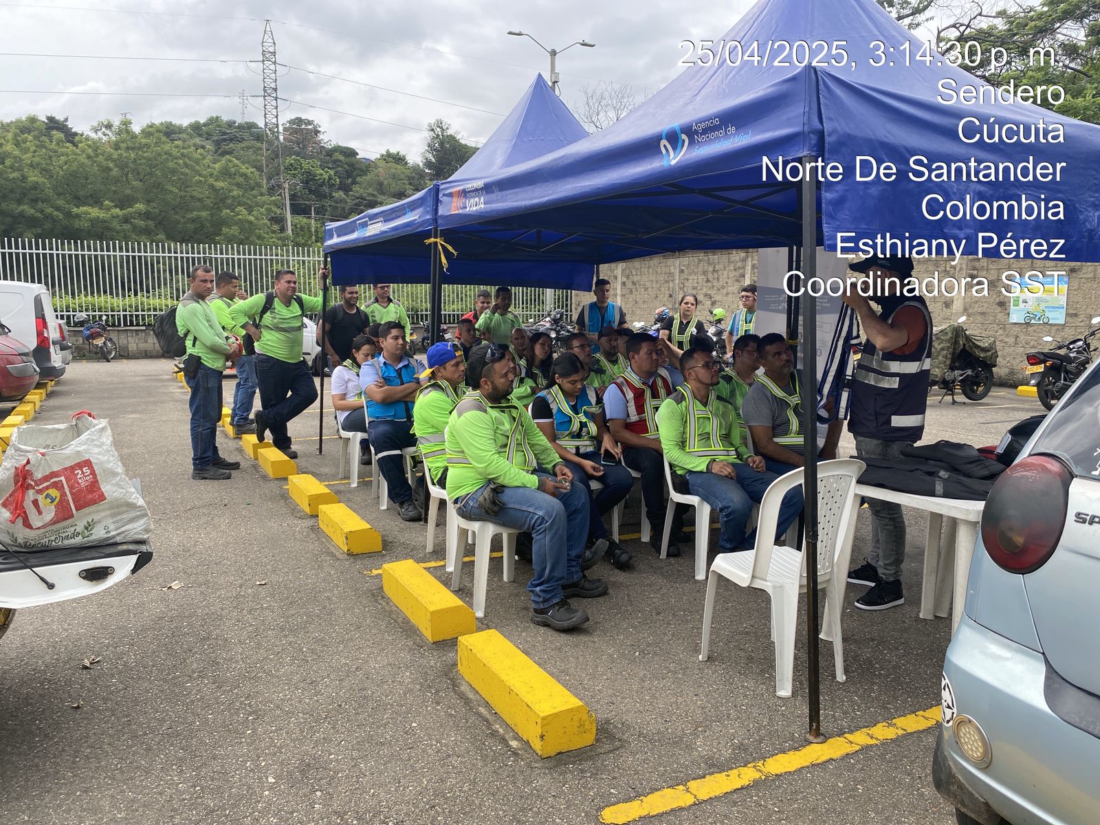 Evidencia de capacitación